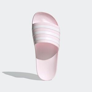 Adidas Pink & White Adilette Slides Size 9 New in Box